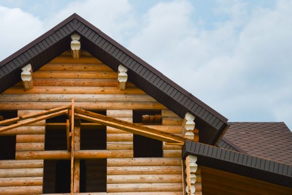 Log Home Siding Installation in Columbia